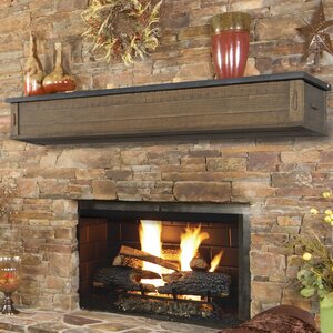 Austin 2 Drawer Storage Fireplace Mantel Shelf