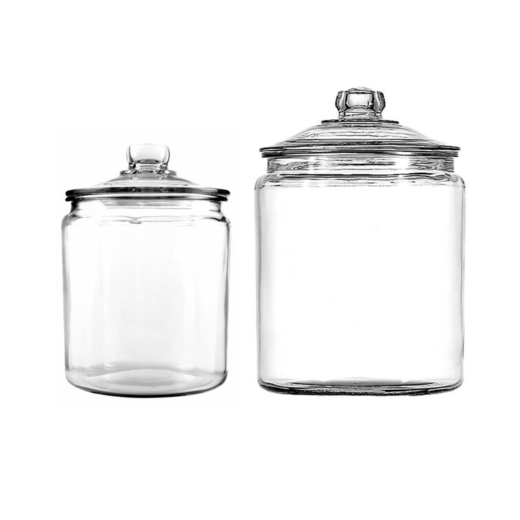 Anchor Hocking 3-Quart Heritage Hill Jar with Glass Lid 
