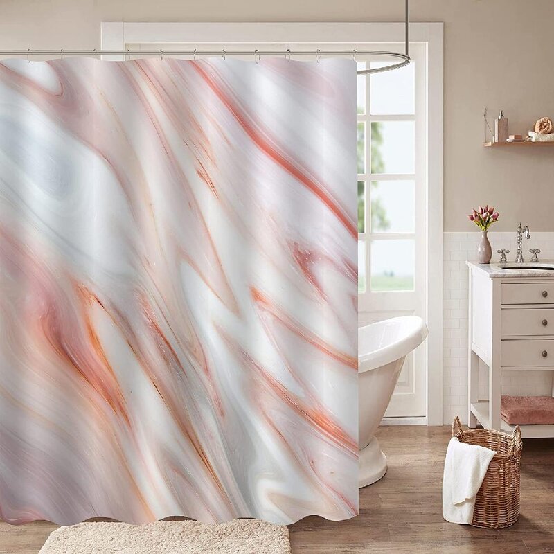 wraparound shower curtain