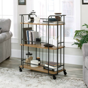 17 Stories Silas Bradie 78 H X 40 W Shelving Unit Wayfair