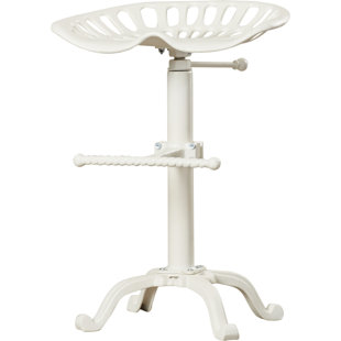 Go to store & view more images Trent Austin Design Iceberg Adjustable Height Swivel Bar Stool