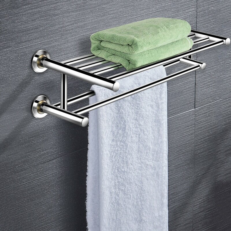 Watqen Wall Mounted Towel Rack & Reviews | Wayfair