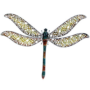 Dragonfly Wall Decor Wayfair Metal Dragonfly Wall Décor
