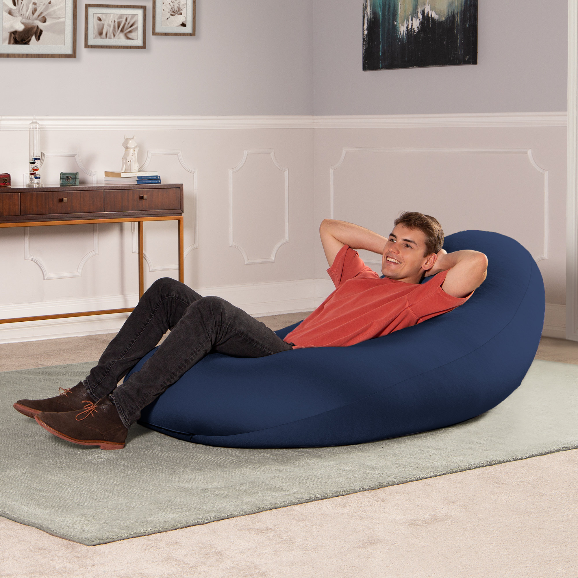 Jaxx Nimbus Jaxx Large Bean Bag Chair & Lounger & Reviews Wayfair