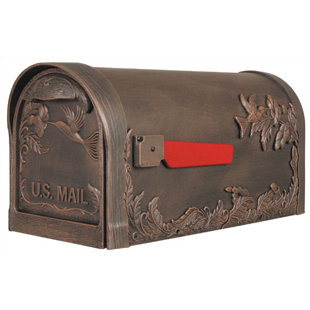 Wall Mount Mailbox With Flag Wayfair Save