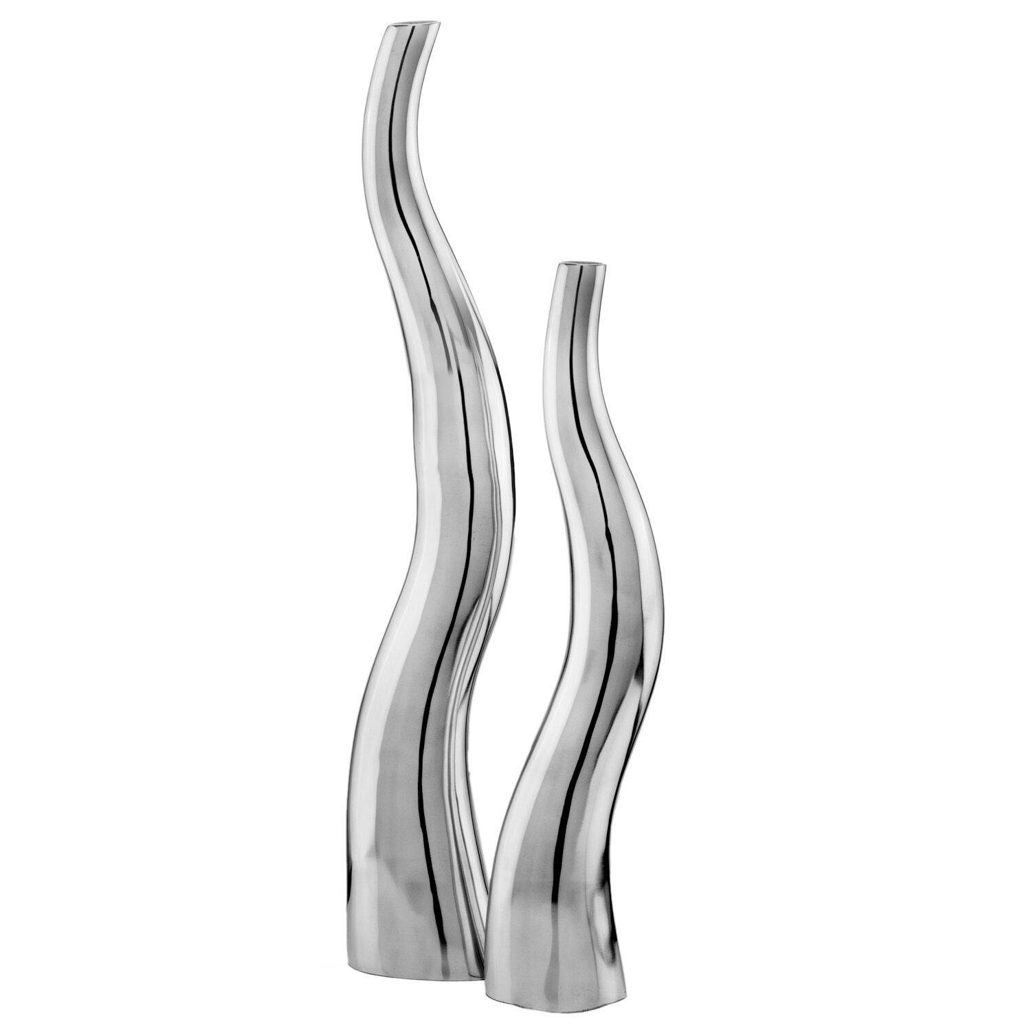 Wiggly Tall Floor Vase Reviews Allmodern