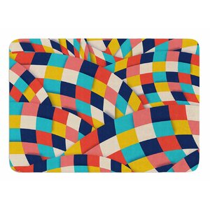 Curved Squares by Danny Ivan Bath Mat