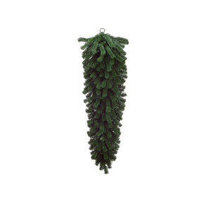 Deluxe Windsor Pine Artificial Christmas Teardrop Swag