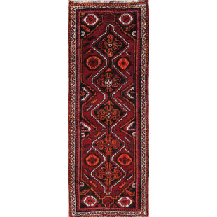 11 X 7 Rug Wayfair One Of A Kind Stecker Persian Hand Knotted Runner 2 11 X 7 Wool Red Area Rug