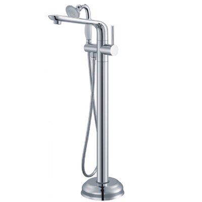 Akdy Single Handle Floor Mounted Freestanding Tub Filler