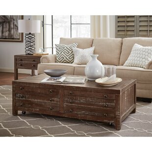 Meltham Wooden 4 Drawer Coffee Table With Storage By Gracie Oaks