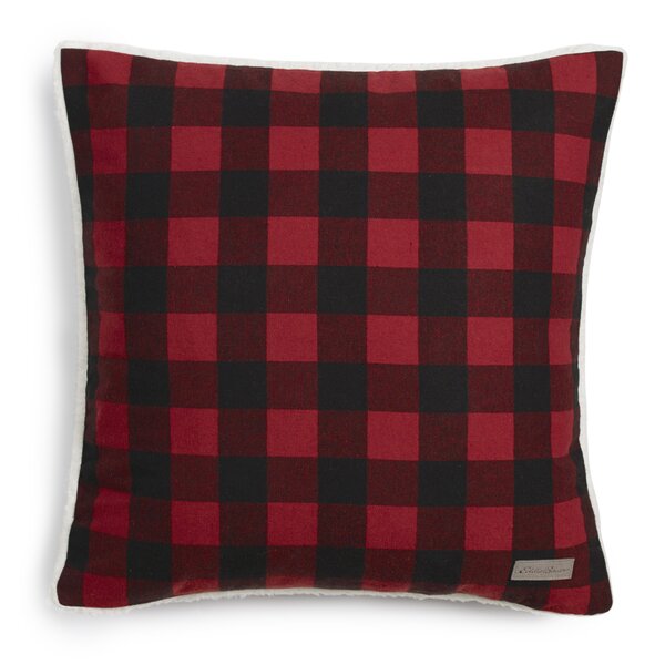 Multicolor Cute Plaid Accessories by A2M+SB Red and Black Buffalo Classic Plaid Check Pattern Tartan Throw Pillow 16x16
