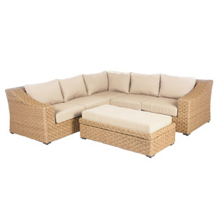 Aluminum Sunbrella Sectional Sofa Wayfair Quickview