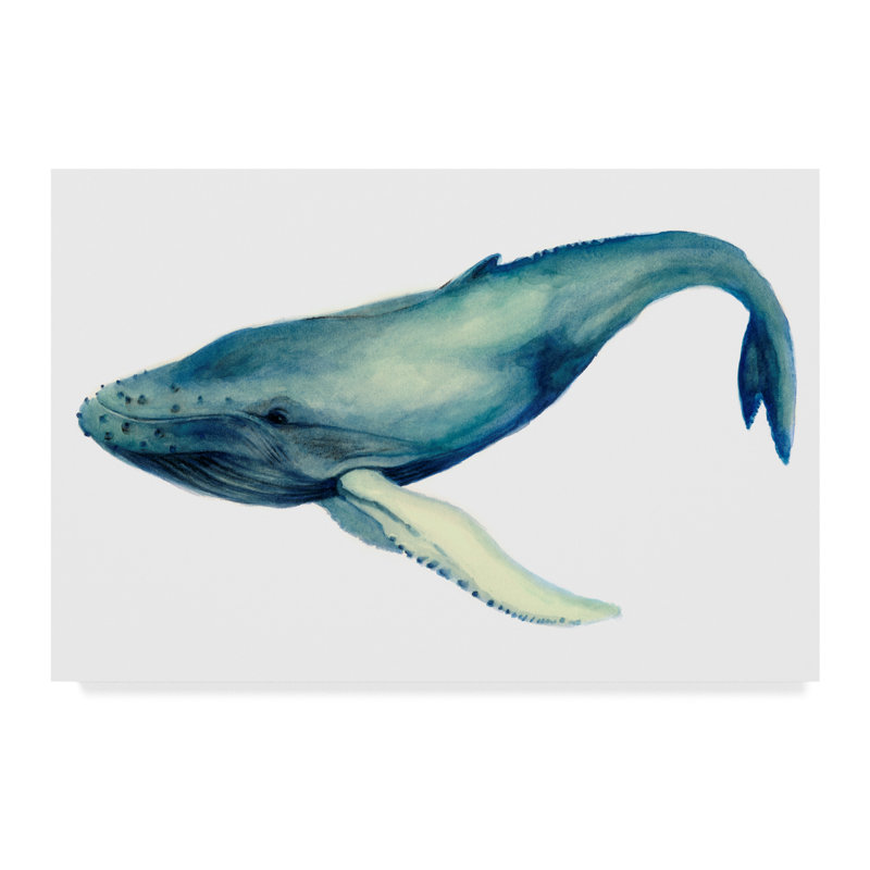 East Urban Home The Whales Song I Acrylic Painting Print On