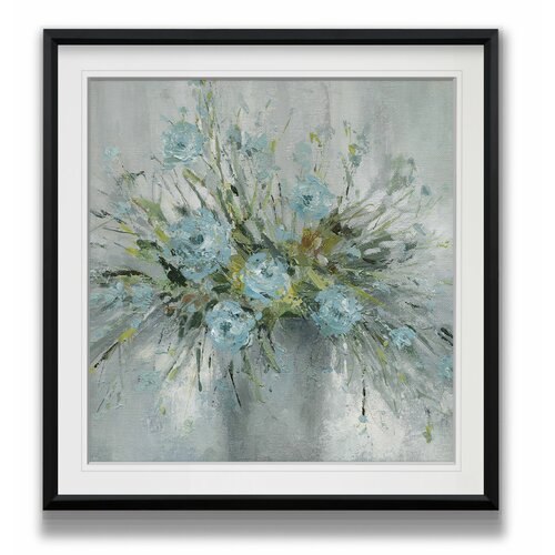 Ophelia & Co. 'blue Bouquet' Painting & Reviews 