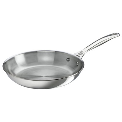 Le Creuset Stainless Steel Fry Pan Le Creuset Size 10 Diameter