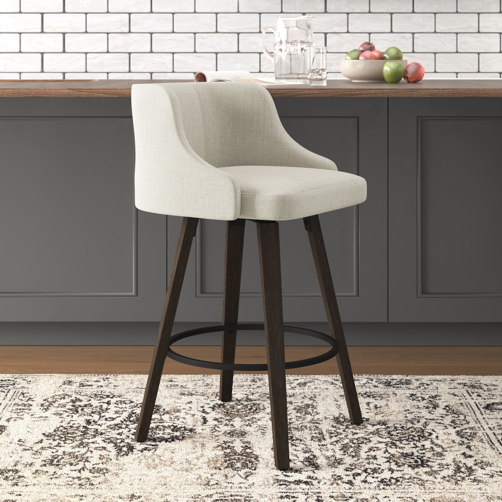 Wade Logan® AbasiIma Counter & Bar Stool & Reviews Wayfair