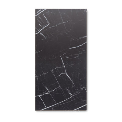 MaxCore Terra 22mil x 12" W x 24" L Nero Marquina Click Lock Vinyl Tile Flooring