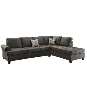 Bobkona Azura Reversible Sectional by Poundex