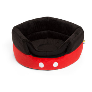 Mickey Mouse Pants 2-in-1 Honeycomb Hut Cuddler Pet Bed