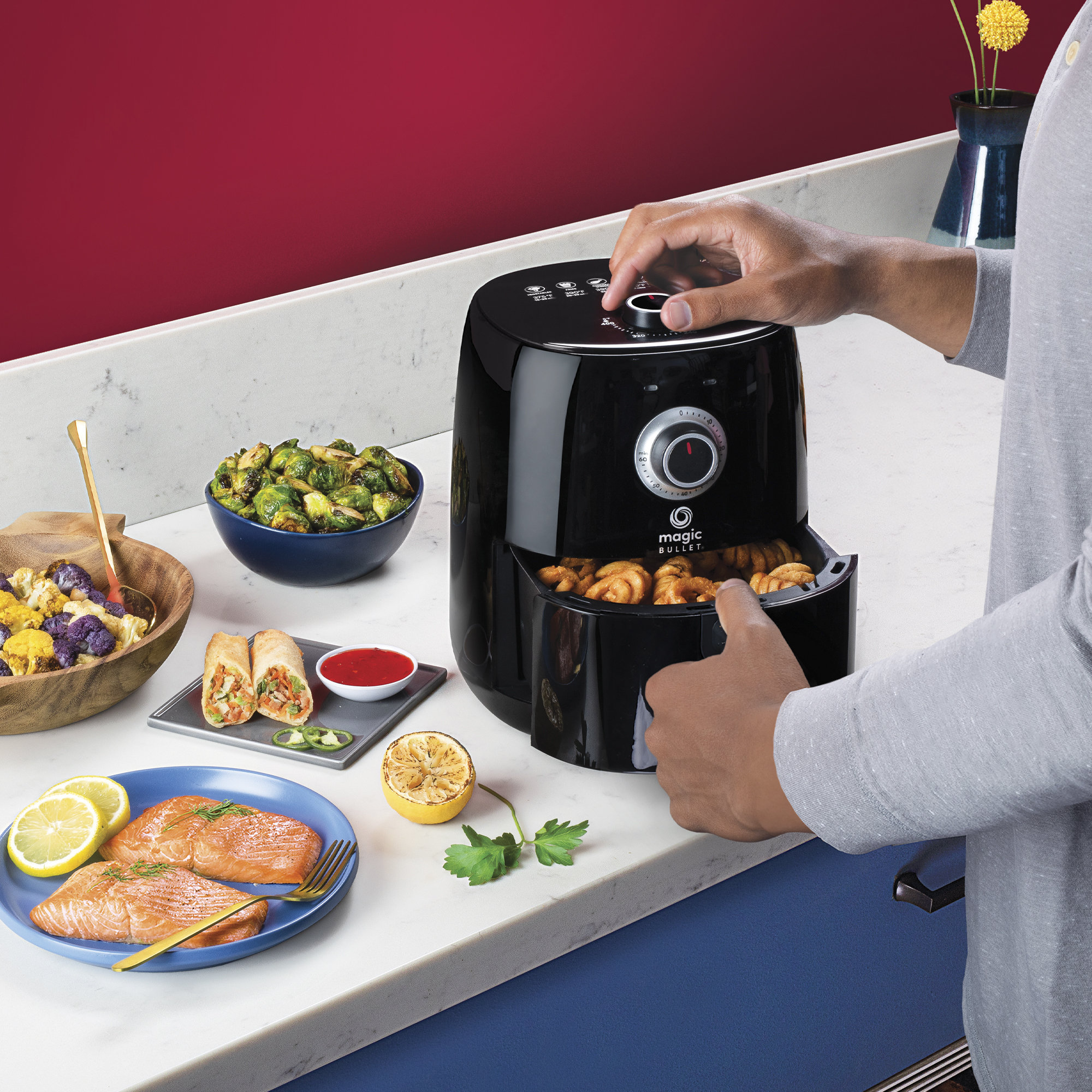 Nutribullet 2.4 Liter Magic Bullet Air Fryer & Reviews Wayfair