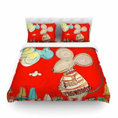 Urban Mouse By Catherine Mcdonald Featherweight Duvet Cover East