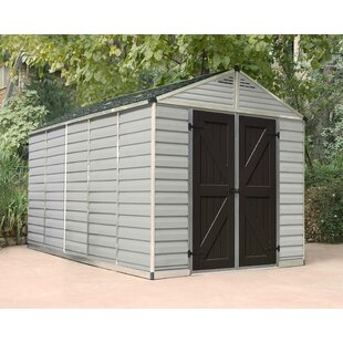 View Skylight 8 Ft W X 12 5 Ft D Polycarbonate Storage Shed Span Class