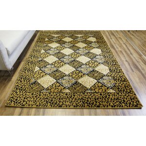 Elif/Passion Gold Area Rug