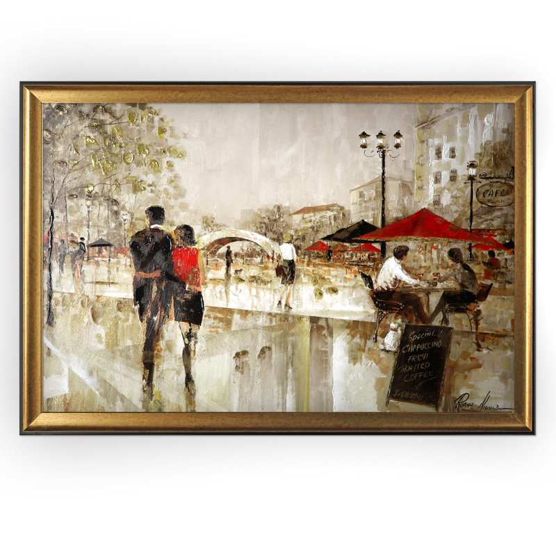 Wexfordhome River Walk By Ruane Manning Framed Painting On