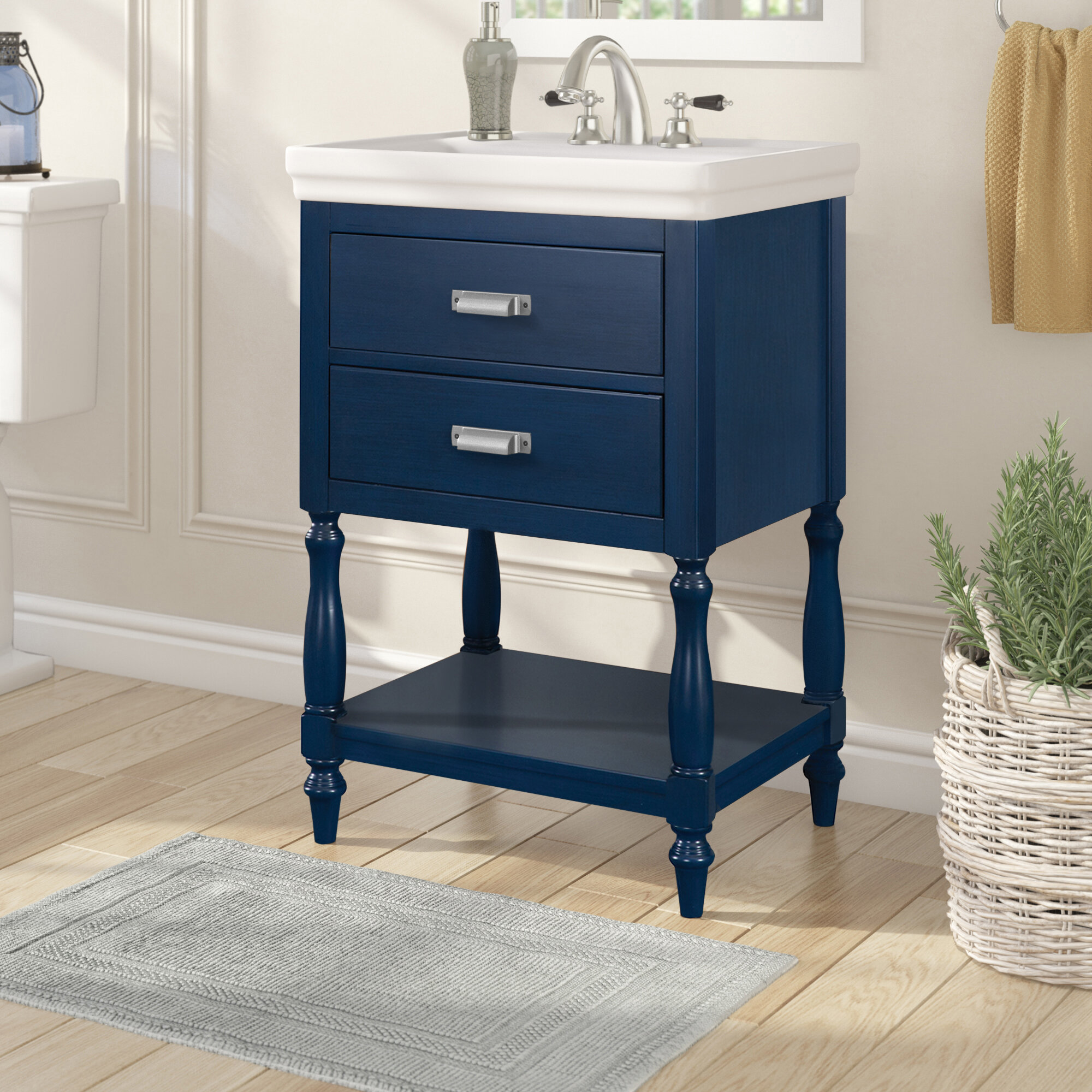 Andover Mills Viggo 24 Single Bathroom Vanity Set Reviews Wayfair