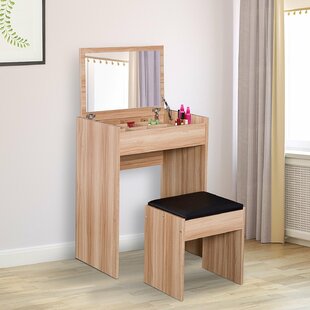 small wood dressing table