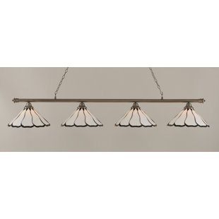 Go to store & view more images Red Barrel Studio Mendez 4-Light Billiard Light