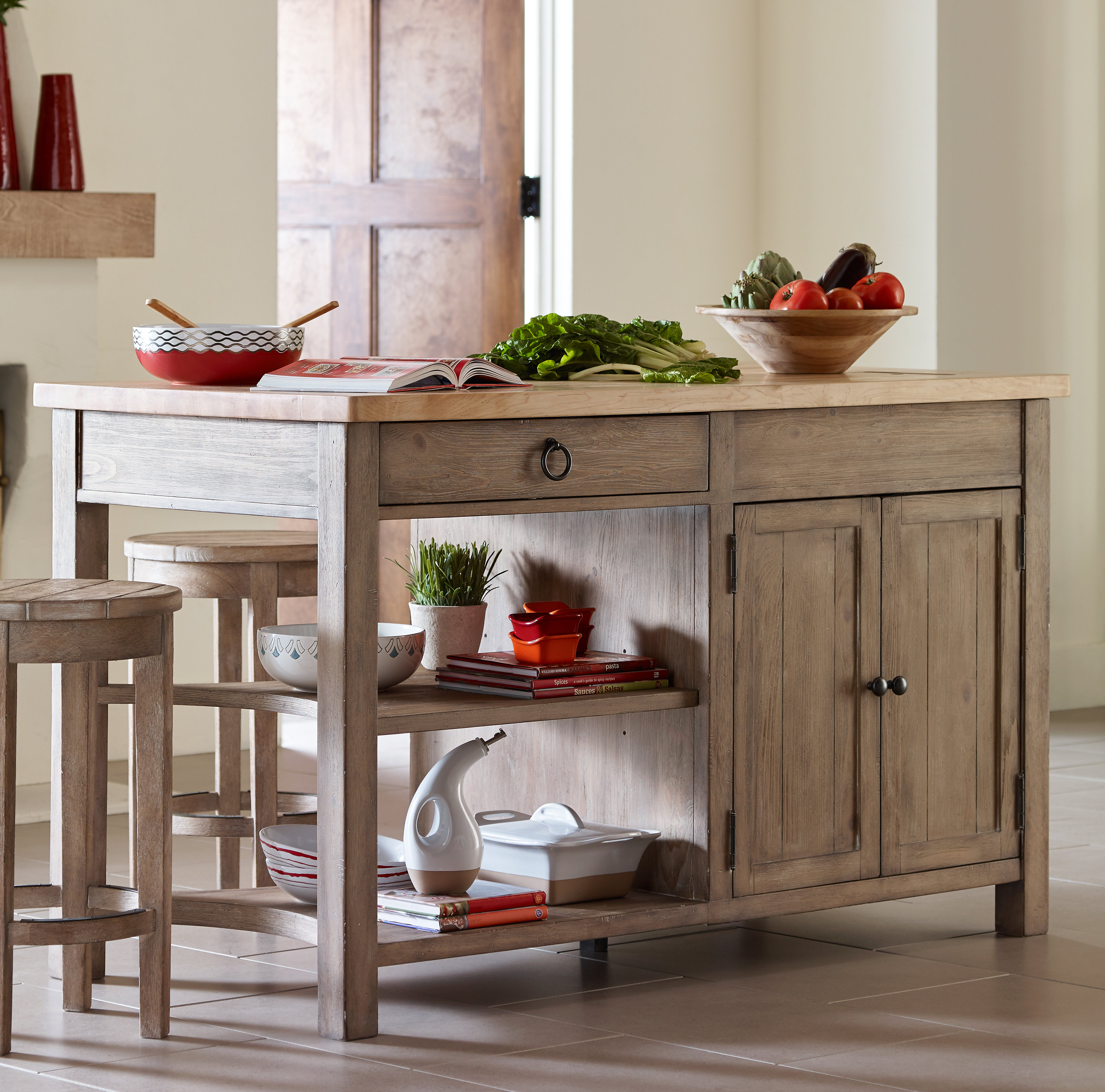 Rachael Ray Home Monteverdi Kitchen Island Wayfair
