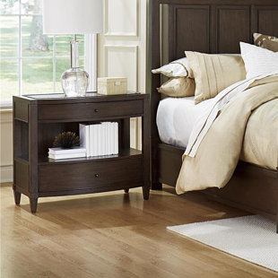 Go to store & view more images Textures Asher 2 Drawer Nightstand by Fine Furniture Design