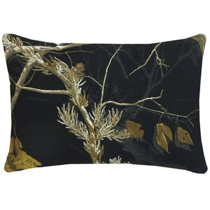 Realtree Camo Oblong Cotton Lumbar Pillow