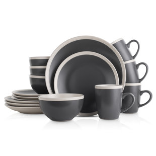 8 Person Oven Safe Stoneware Dinnerware You Ll Love In 2021 Wayfair