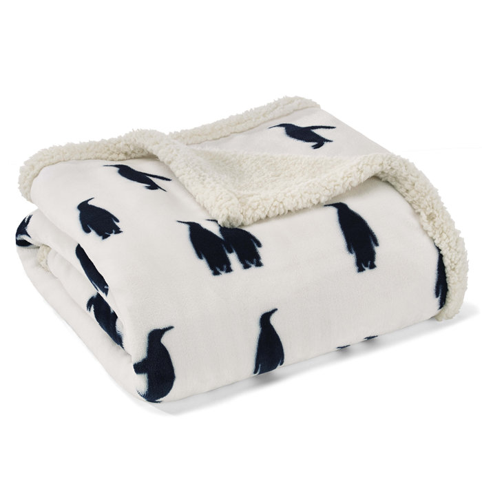 Eddie Bauer Emperor Penguin Throw Reviews Wayfair Ca