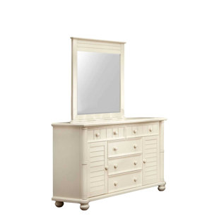 Go to store & view more images Friedrich 5 Drawer Combo Dresser with Mirror by Highland Dunes