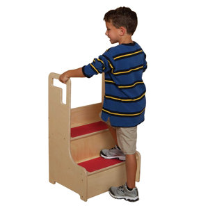 Healthy Kids Step Stool by Wood Designs