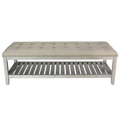 Kuebler Upholstered Storage Bench Ophelia Co