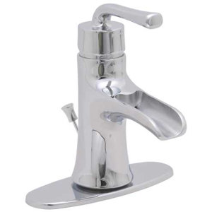 Sanibel Single hole Single Handle Bathroom Faucet with Drain Assembly