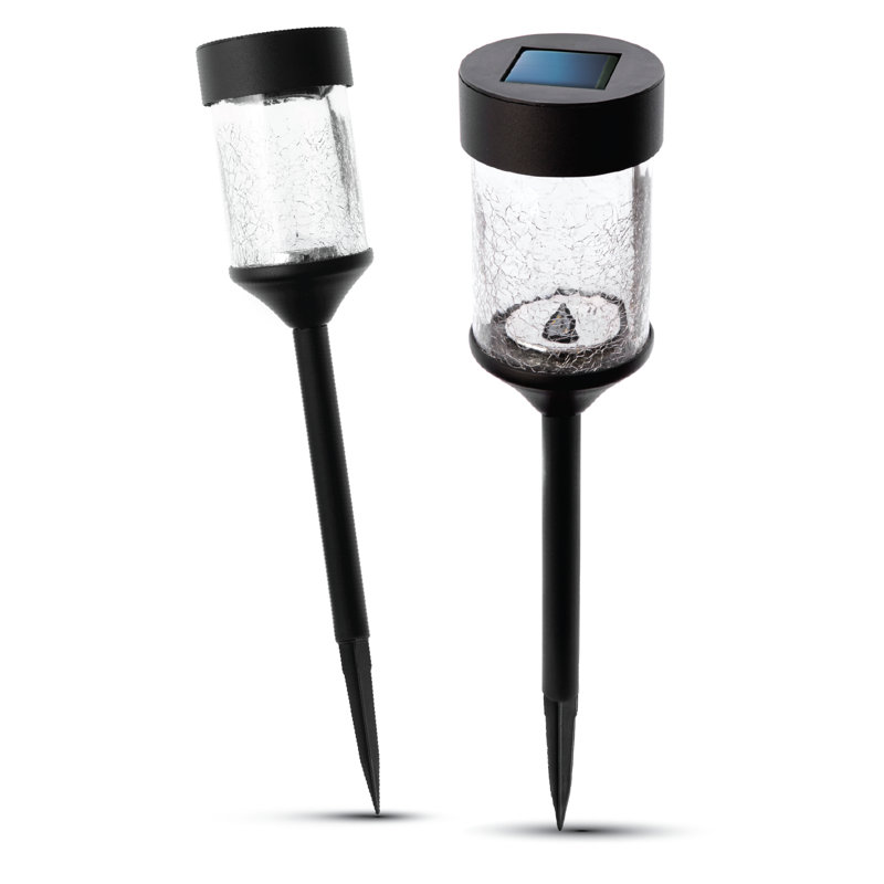 Home Zone Security Rotating Decorative Solar Powered Led Pathway Light Pack Reviews Wayfair