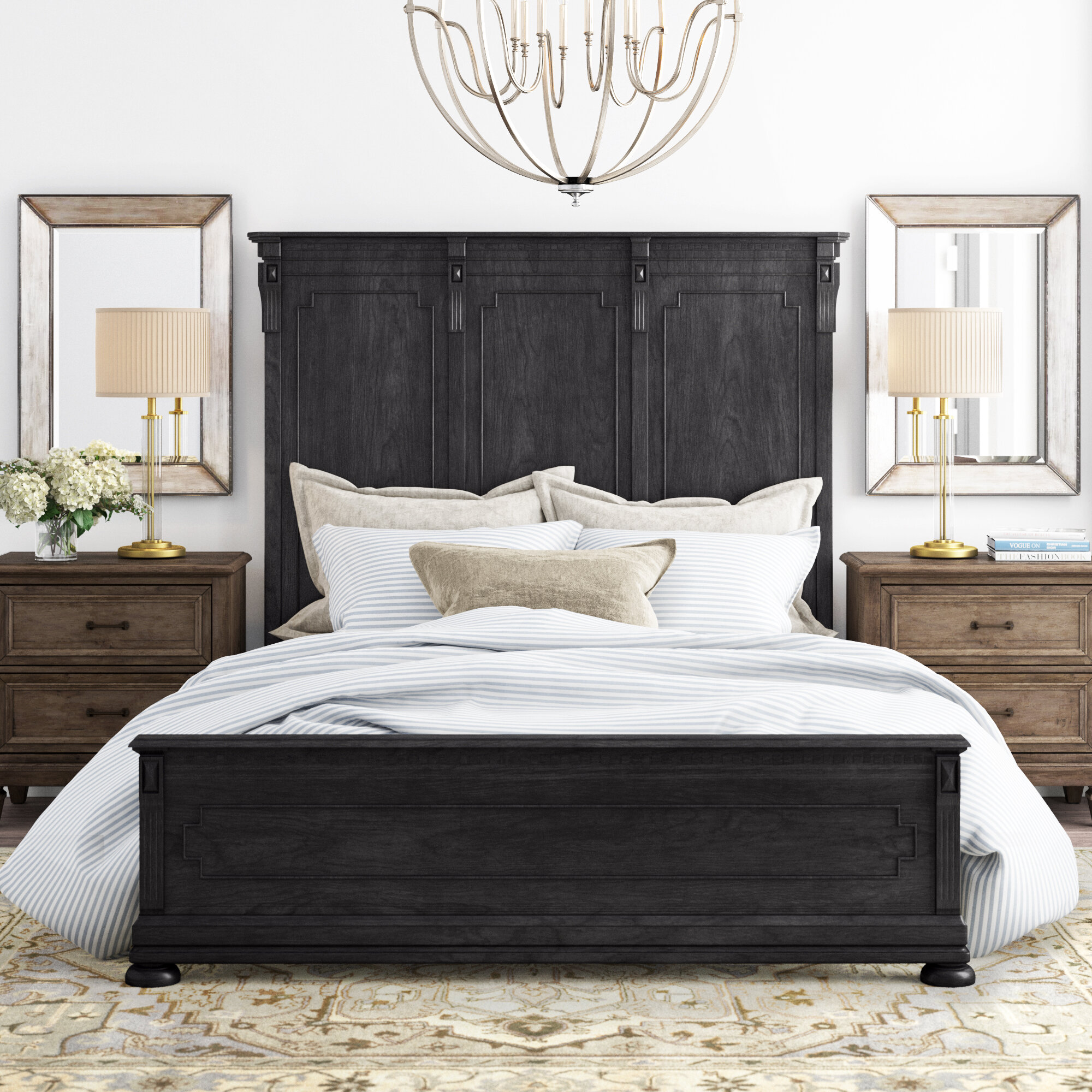 Greyleigh™ Waylon Solid Wood Bed & Reviews | Wayfair