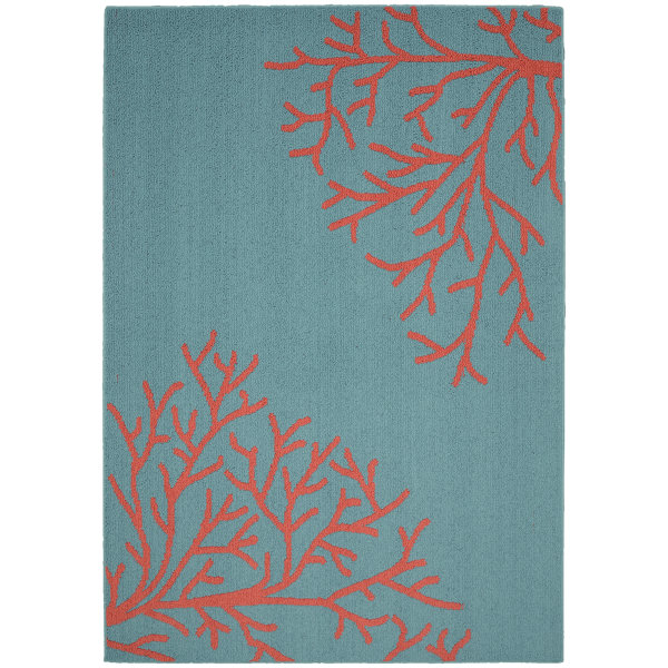 Sea Coral Area Rug Wayfair
