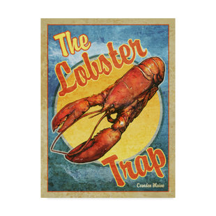 Decorative Lobster Traps Wayfair The Lobster Trap Graphic Art Print On Wred Canvas
