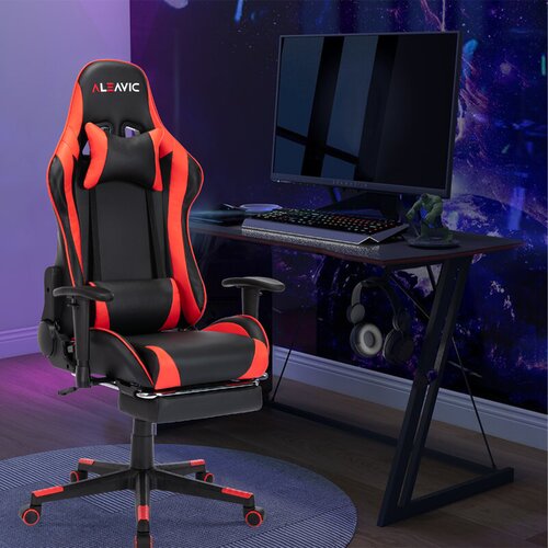 EDWELL Ergonomic Gaming Chair Leather Gaming Chair Function Lying ...