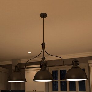 Dorado 3-Light Kitchen Island Pendant