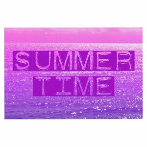 Alison Coxon Summer Time Typography Doormat