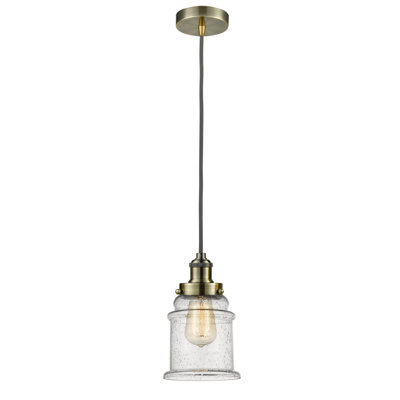 Breakwater Baypikeville 1 Light Single Bell Pendant Breakwater Bay Finish Antique Brass Gray Dailymail
