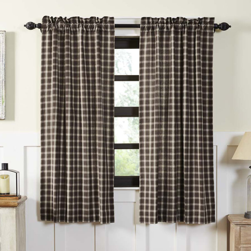 Loon Peak Dissay Lined Room Darkening Rod Pocket Curtain Panels